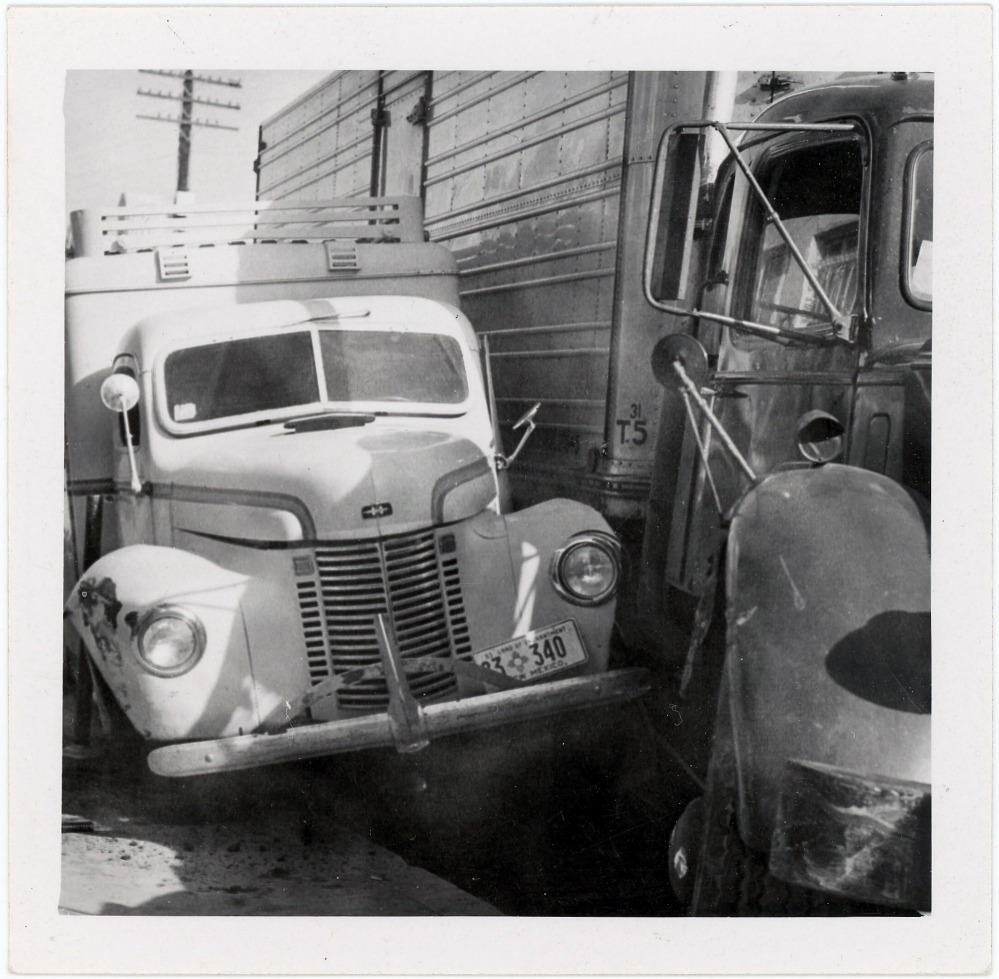 Vintage Vehicle & License Plate Photos